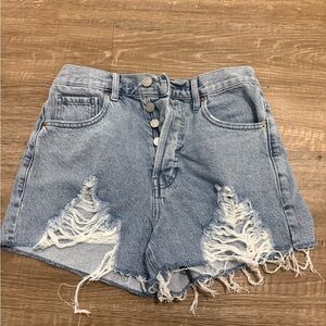 Pacsun Distressed Denim Women Shorts